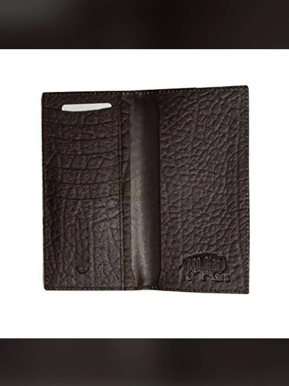 Red Dirt Hat Company Men’s Rodeo Wallet Bison Grain Leather